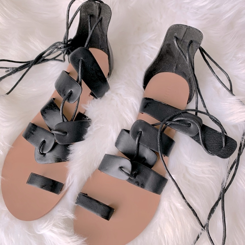 Gladiator Tie Up Sandals
